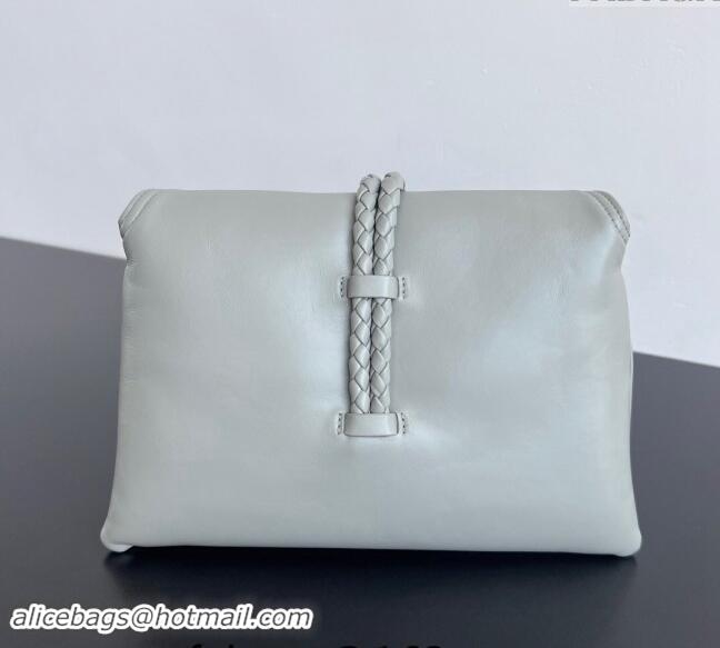 Pretty Style Bottega Veneta Small Liberta Cross-body bag in Smooth Calfskin 806030 White 2024