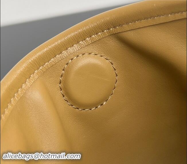 Well Crafted Bottega Veneta Large Hop Hobo Bag Intrecciato Calf Leather 763970 Almond Brown 2024