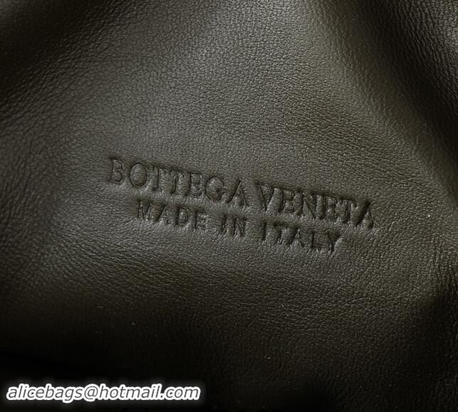 Original Cheap Bottega Veneta Teen Jodie Hobo Bag in Intrecciato Leather 690225 Khaki Green 2024