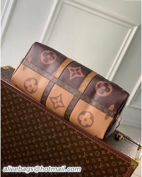 Spot Bulk Louis Vuitton Keepall Bandouliere 45 Travel Bag in Monogram Giant and Reverse canvas M47211 2024