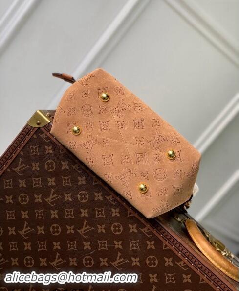 Market Sells Louis Vuitton Bella Bucket Bag in Mahina Suede M11839 Brown 2024