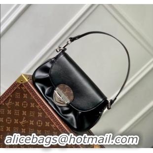 High Quality Louis Vuitton Sunset Vibe Shoulder Bag in Black Lambskin Leather M12192 2024