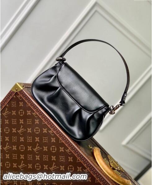 High Quality Louis Vuitton Sunset Vibe Shoulder Bag in Black Lambskin Leather M12192 2024