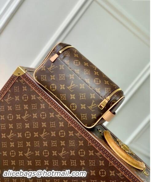 New Cheap Louis Vuitton Toiletry Bag in Brown Monogram Canvas M11510 2024