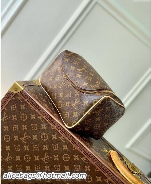 New Cheap Louis Vuitton Toiletry Bag in Brown Monogram Canvas M11510 2024