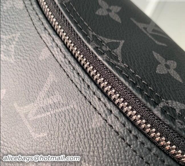 Latest Style Louis Vuitton Toiletry Bag in Black Monogram Eclipse Canvas M11510 2024