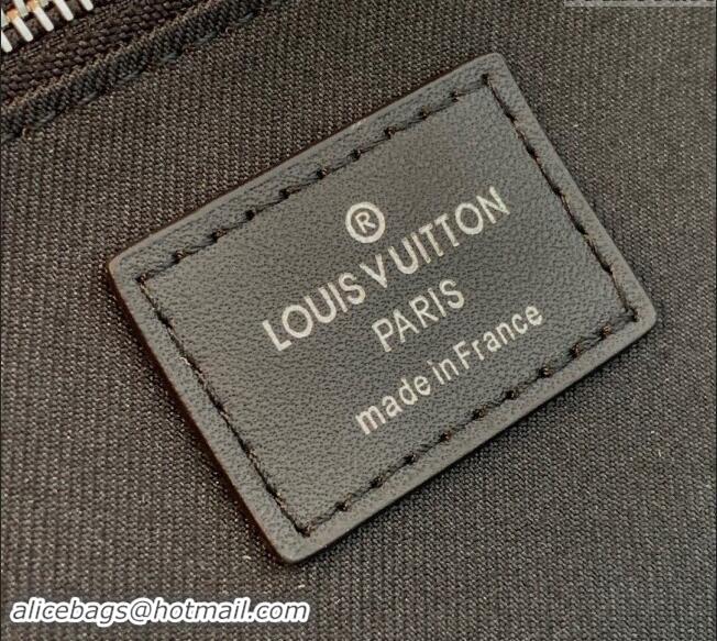 Buy Discount Louis Vuitton Toiletry Pouch Bag in Black Damier Graphite Canvas N47625 2024