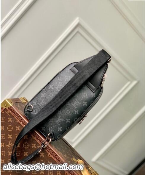 Market Sells Louis Vuitton Mens Avenue Slingbag PM Bag in Black Monogram Eclipse Canvas M47137 2024