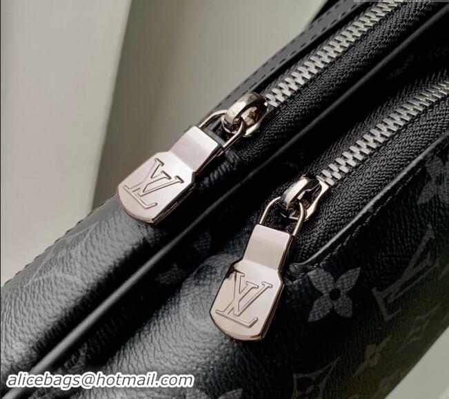 Market Sells Louis Vuitton Mens Avenue Slingbag PM Bag in Black Monogram Eclipse Canvas M47137 2024