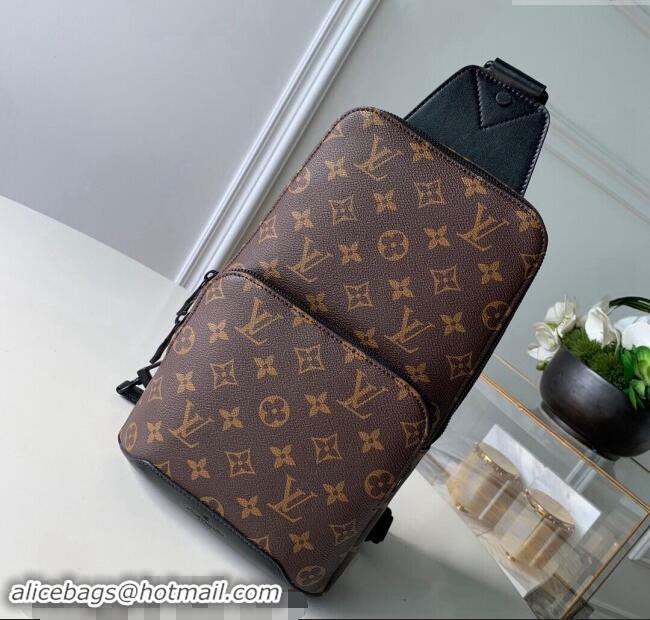 Top Quality Louis Vuitton Mens Avenue Slingbag in Brown Monogram Canvas M41719 2024