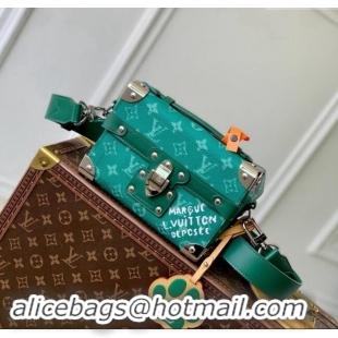 Top Quality Louis Vuitton Soul Trunk Mini Bag in Green Monogram Heritage Canvas M12686 2024