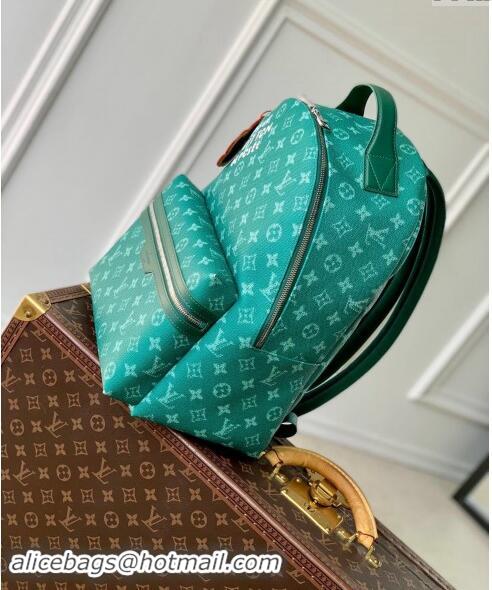 Famous Brand Louis Vuitton Discovery Backpack PM Bag in Green Monogram Heritage Canvas M12780 2024