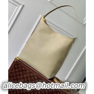 Promotional Louis Vuitton Low Key Hobo MM Bag in Grained Calfskin M24988 Clay Green 2024