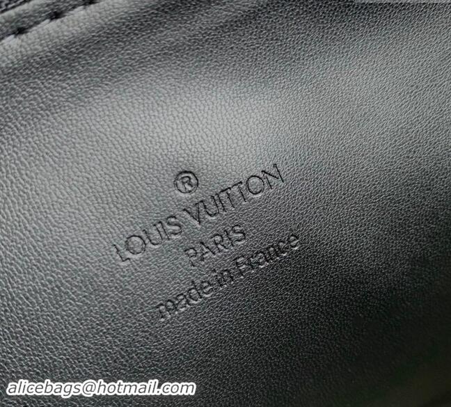 Top Quality Louis Vuitton Mens Coussin PM bag in Matte Lambskin Leather M11370 All Black 2024