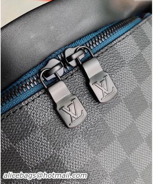 New Style Louis Vuitton Discovery Bumbag in Black Damier Graphite Canvas N40187 2024