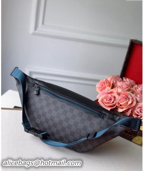 New Style Louis Vuitton Discovery Bumbag in Black Damier Graphite Canvas N40187 2024