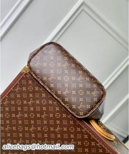 Best Price Louis Vuitton Neverfull Inside Out MM Tote Bag Leather/Monogram Canvas M11946 Black 2024