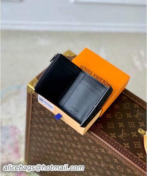 Low Cost Louis Vuitton Victor Wallet Monogram Shadow Leather M12635 Black 2024