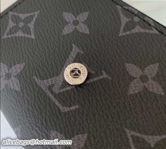 Best Price Louis Vuitton Victor Wallet in Black Monogram Eclipse Canvas M12598 2024