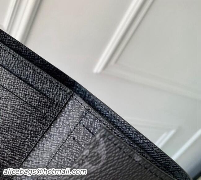 Best Price Louis Vuitton Victor Wallet in Black Monogram Eclipse Canvas M12598 2024