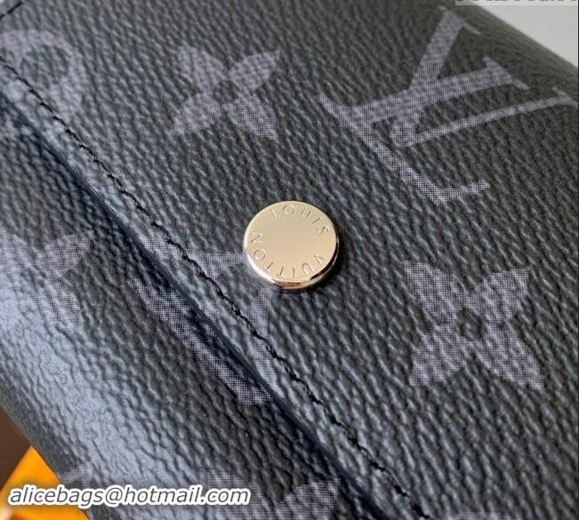 Best Price Louis Vuitton Victor Wallet in Black Monogram Eclipse Canvas M12598 2024