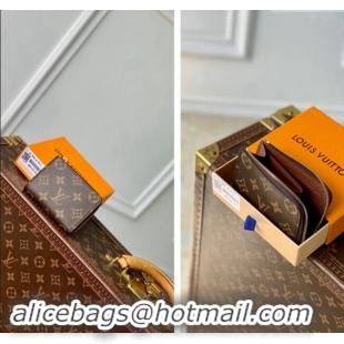 Big Discount Louis Vuitton Noa Compact Wallet in Monogram Canvas M83476 Armagnac Brown 2024