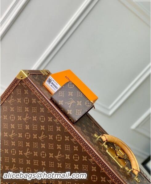 Big Discount Louis Vuitton Noa Compact Wallet in Monogram Canvas M83476 Armagnac Brown 2024