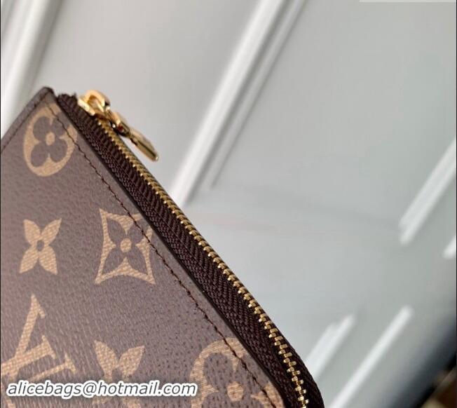 Big Discount Louis Vuitton Noa Compact Wallet in Monogram Canvas M83476 Armagnac Brown 2024