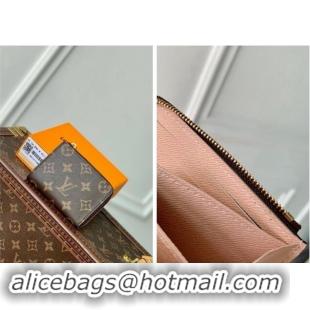 Shop Promotional Louis Vuitton Noa Compact Wallet in Monogram Canvas M83676 Light Pink 2024