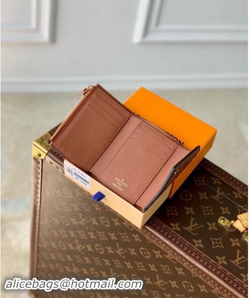 Free Shipping Louis Vuitton Victorine Wallet in Monogram Empreinte Leather M11988 Cognac Brown 2024