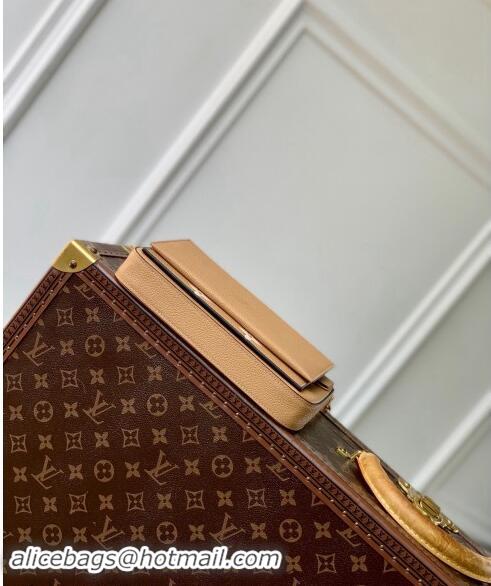 Super Quality Louis Vuitton Felicie Pochette Mini bag in Monogram Empreinte Leather M12754 Beige/White 2024