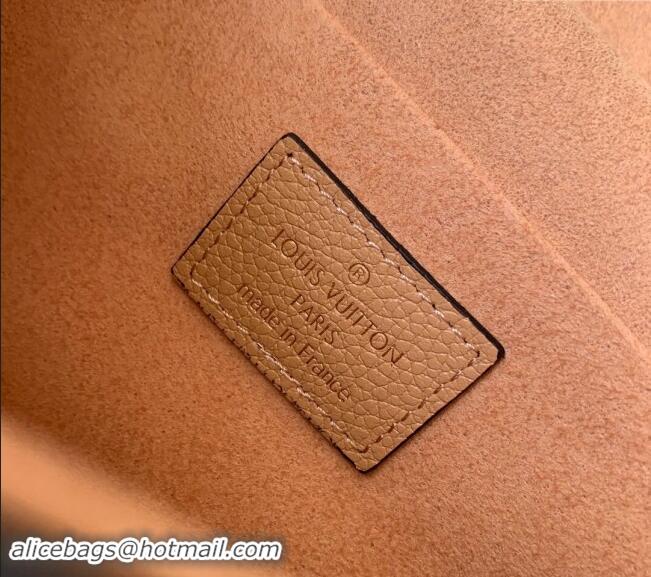 Super Quality Louis Vuitton Felicie Pochette Mini bag in Monogram Empreinte Leather M12754 Beige/White 2024