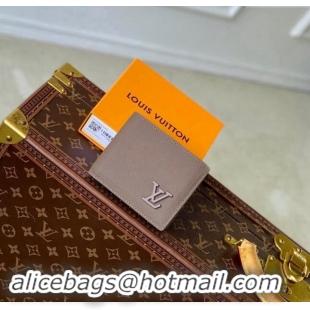 Buy Discount Louis Vuitton Multiple Wallet in LV Aerogram Leather M11487 Moka Brown 2024