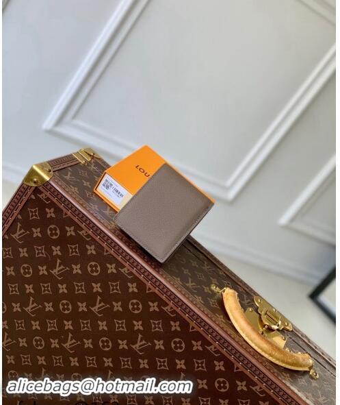 Buy Discount Louis Vuitton Multiple Wallet in LV Aerogram Leather M11487 Moka Brown 2024