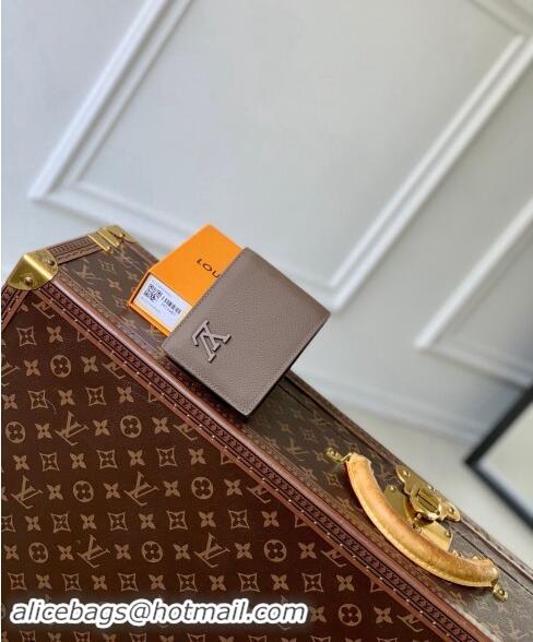 Buy Discount Louis Vuitton Multiple Wallet in LV Aerogram Leather M11487 Moka Brown 2024