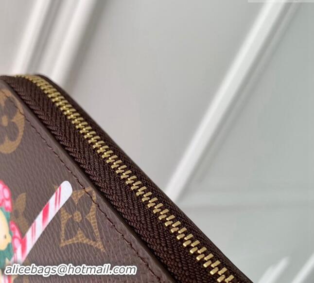 Pretty Style Louis Vuitton Zippy Coin Purse Wallet in Vivienne Print Monogram Canvas M12210 2024 Candy Factory Collectio