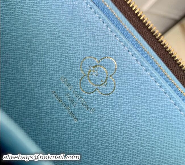 Top Grade Louis Vuitton Zippy Wallet in Vivienne Print Monogram Canvas M12223 2024 Candy Factory Collection