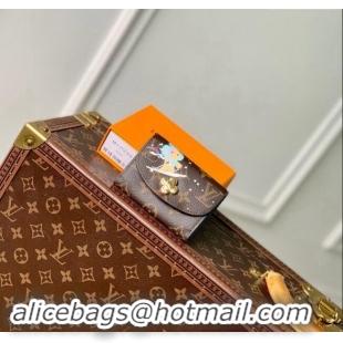 Best Quality Louis Vuitton Rosalie Coin Purse Wallet in Vivienne Print Monogram Canvas M12239 2024 Candy Factory Collect