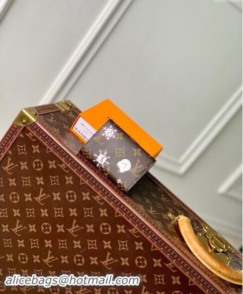 Best Quality Louis Vuitton Rosalie Coin Purse Wallet in Vivienne Print Monogram Canvas M12239 2024 Candy Factory Collect