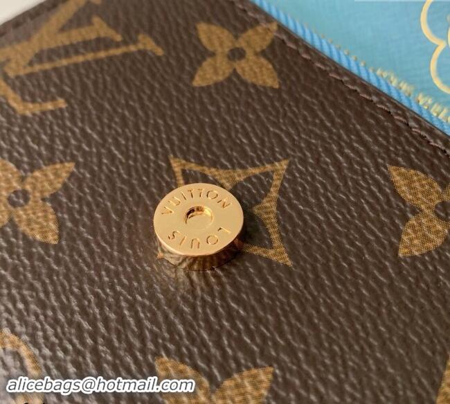 Best Quality Louis Vuitton Rosalie Coin Purse Wallet in Vivienne Print Monogram Canvas M12239 2024 Candy Factory Collect