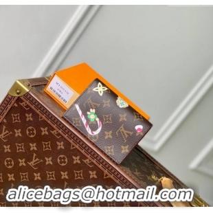 Buy Discount Louis Vuitton Passport Cover in Vivienne Print Monogram Canvas M12219 2024 Candy Factory Collection