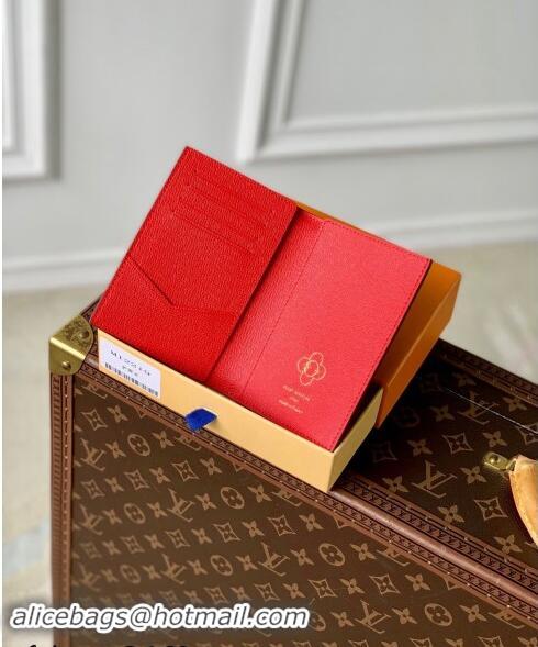 Buy Discount Louis Vuitton Passport Cover in Vivienne Print Monogram Canvas M12219 2024 Candy Factory Collection