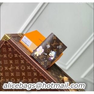 Good Looking Louis Vuitton Passport Cover in Vivienne Print Monogram Canvas M12237 2024 Candy Factory Collection