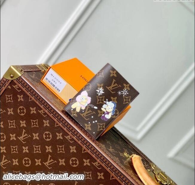 Good Looking Louis Vuitton Passport Cover in Vivienne Print Monogram Canvas M12237 2024 Candy Factory Collection