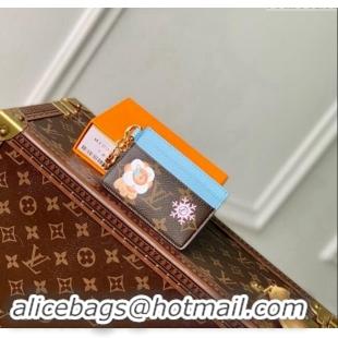 Promotional Louis Vuitton LV Charms Card Holder Wallet in Vivienne Print Monogram Canvas M12227 2024 Candy Factory Colle