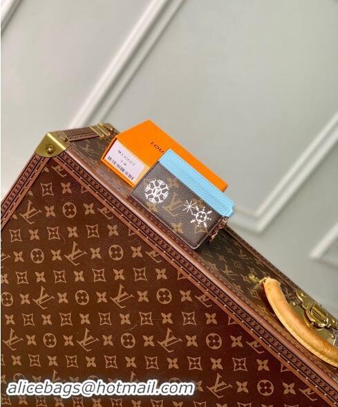 Promotional Louis Vuitton LV Charms Card Holder Wallet in Vivienne Print Monogram Canvas M12227 2024 Candy Factory Colle