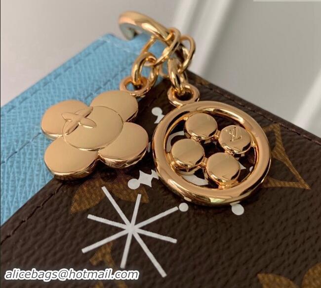 Promotional Louis Vuitton LV Charms Card Holder Wallet in Vivienne Print Monogram Canvas M12227 2024 Candy Factory Colle