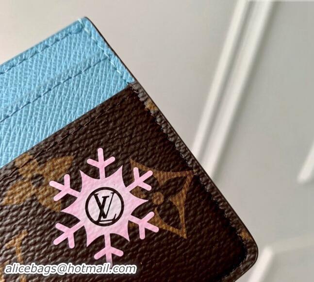 Promotional Louis Vuitton LV Charms Card Holder Wallet in Vivienne Print Monogram Canvas M12227 2024 Candy Factory Colle