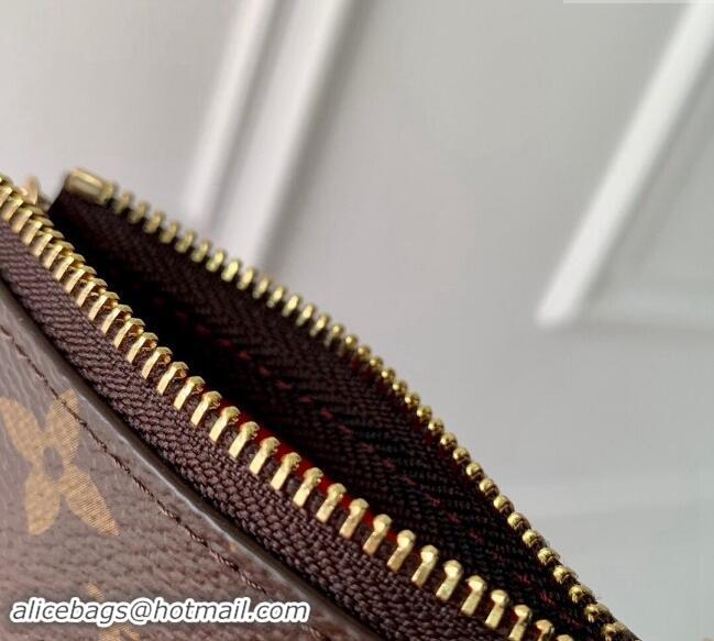 Good Quality Louis Vuitton Key Pouch in Vivienne Print Monogram Canvas M12217 2024 Candy Factory Collection