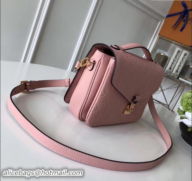 Best Product Louis Vuitton Pochette Métis Monogram Embossed Leather Bag M41485 Pink 2024